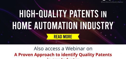 High-quality patents in Home Automation Industry