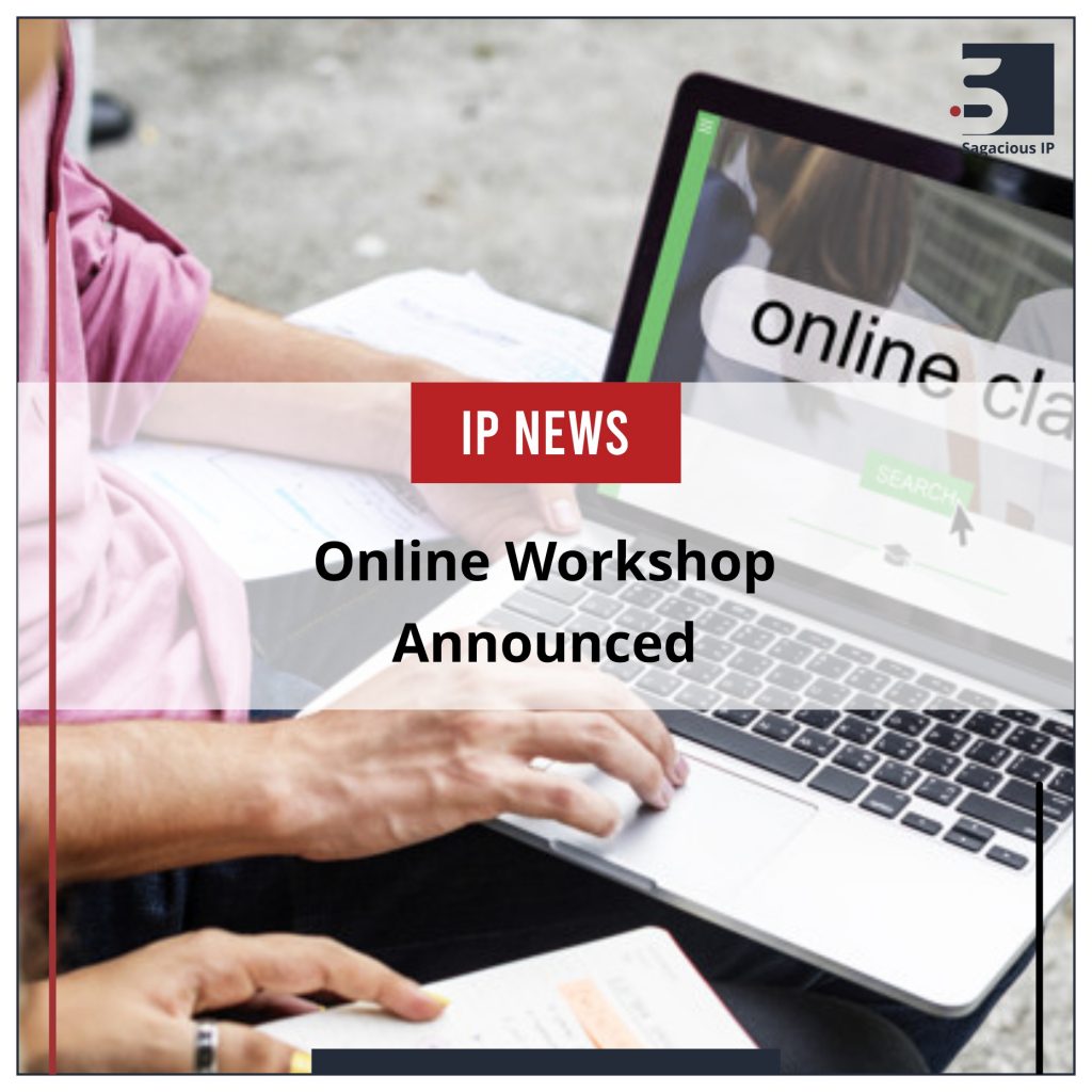 Online Workshop Announced__IP News