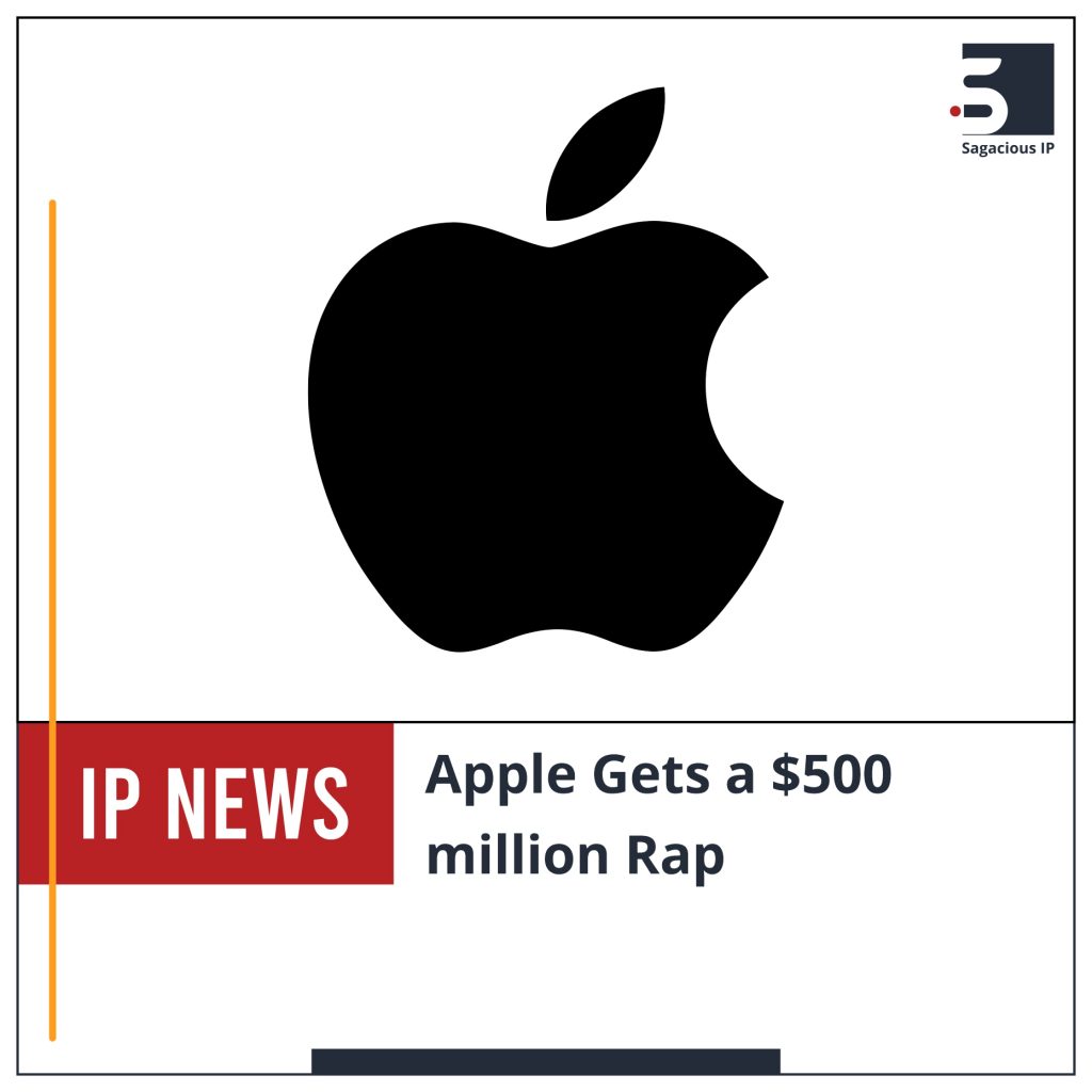 Apple Gets $500 million Rap