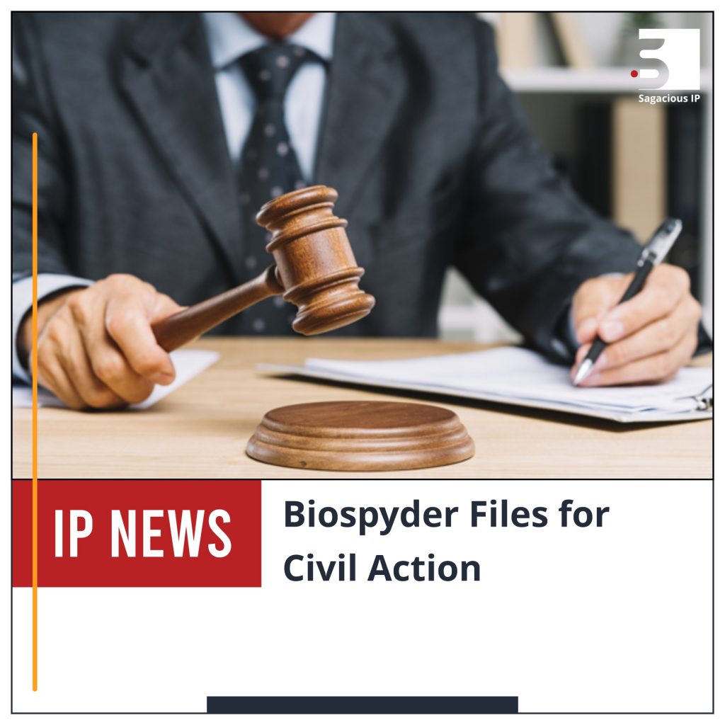 Biospyder Files for Civil Action_IP News