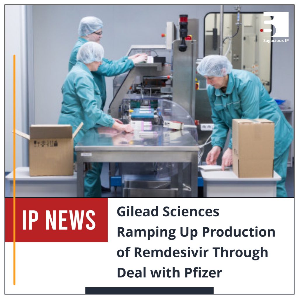 Gilead Sciences Ramping Up Production of Remdesivir Through Deal with Pfizer