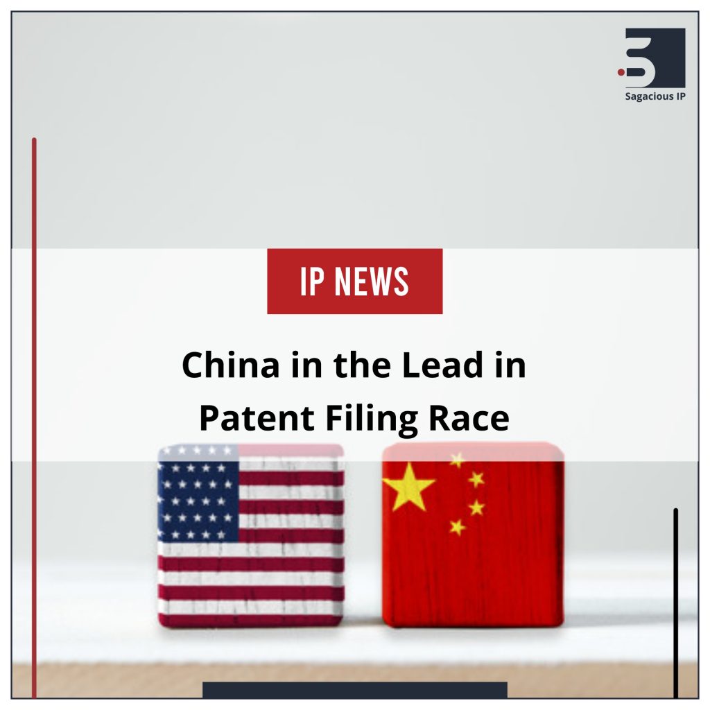 China in the Lead in Patent Filing Race_IP News