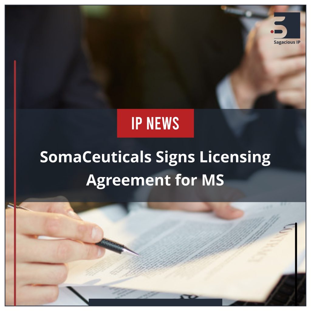 SomaCeuticals Signs Licensing Agreement for MS_IP News
