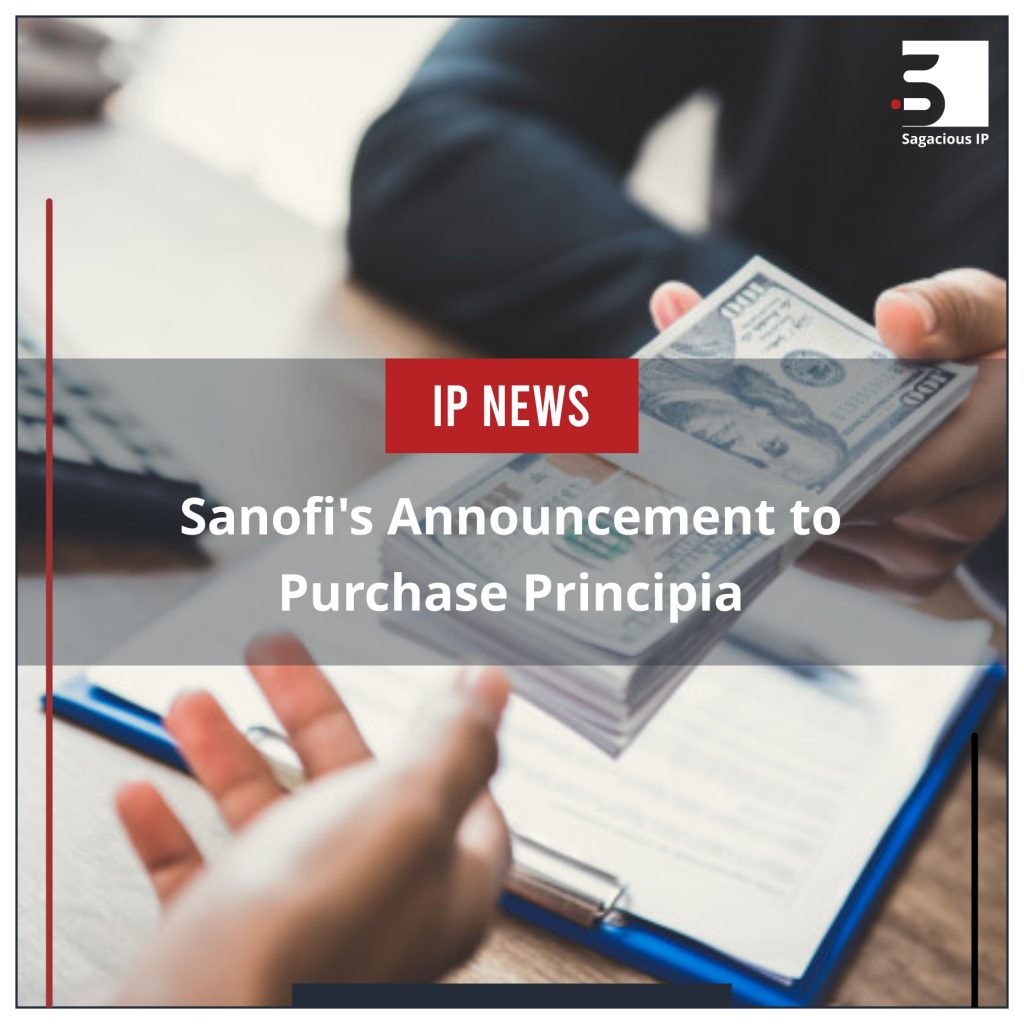 Sanofi's Announcement to Purchase Principia_IP News