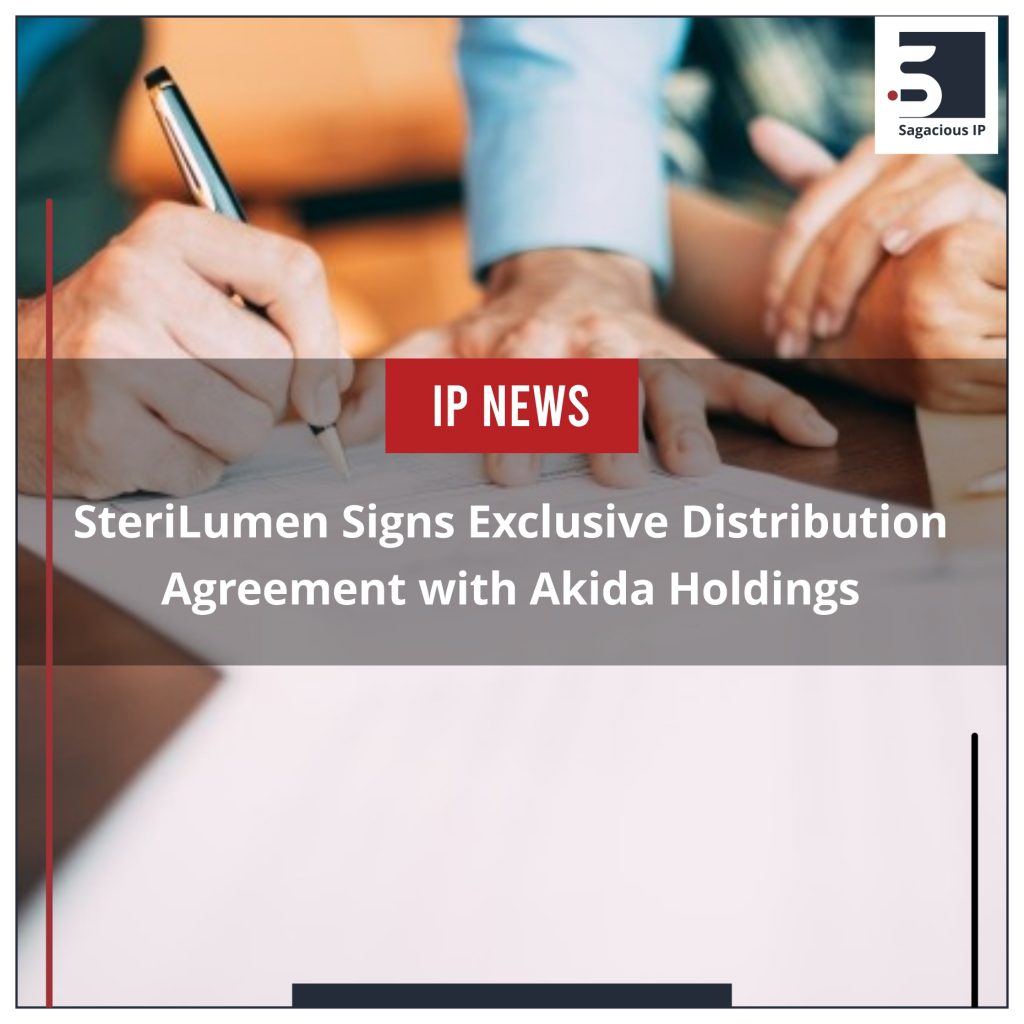 SteriLumen Signs Exclusive Distribution Agreement with Akida Holdings
