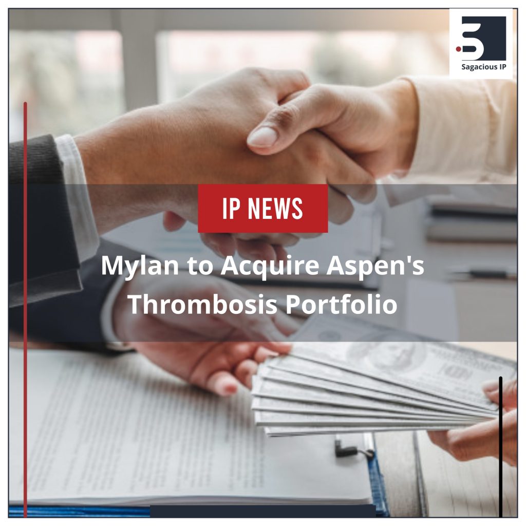 Mylan to Acquire Aspen's Thrombosis Portfolio