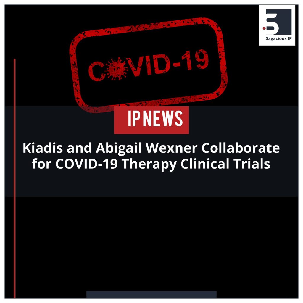 Kiadis and Abigail Wexner Collaborate for COVID-19 Therapy Clinical Trials
