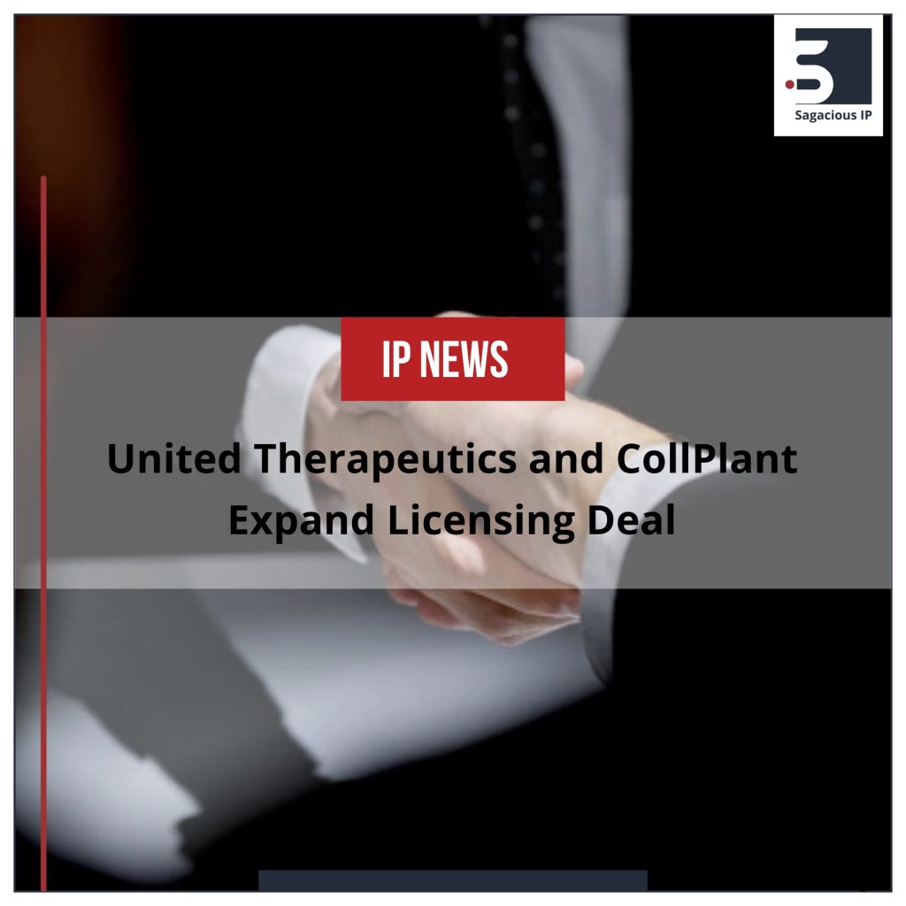 United Therapeutics and CollPlant Expand Licensing Deal