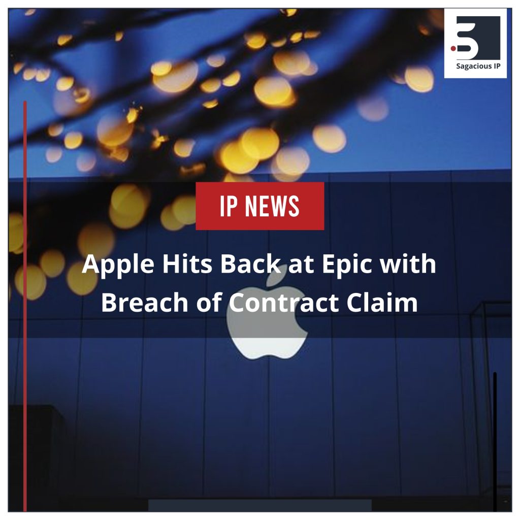 Apple Hits Back at Epic with Breach of Contract Claim