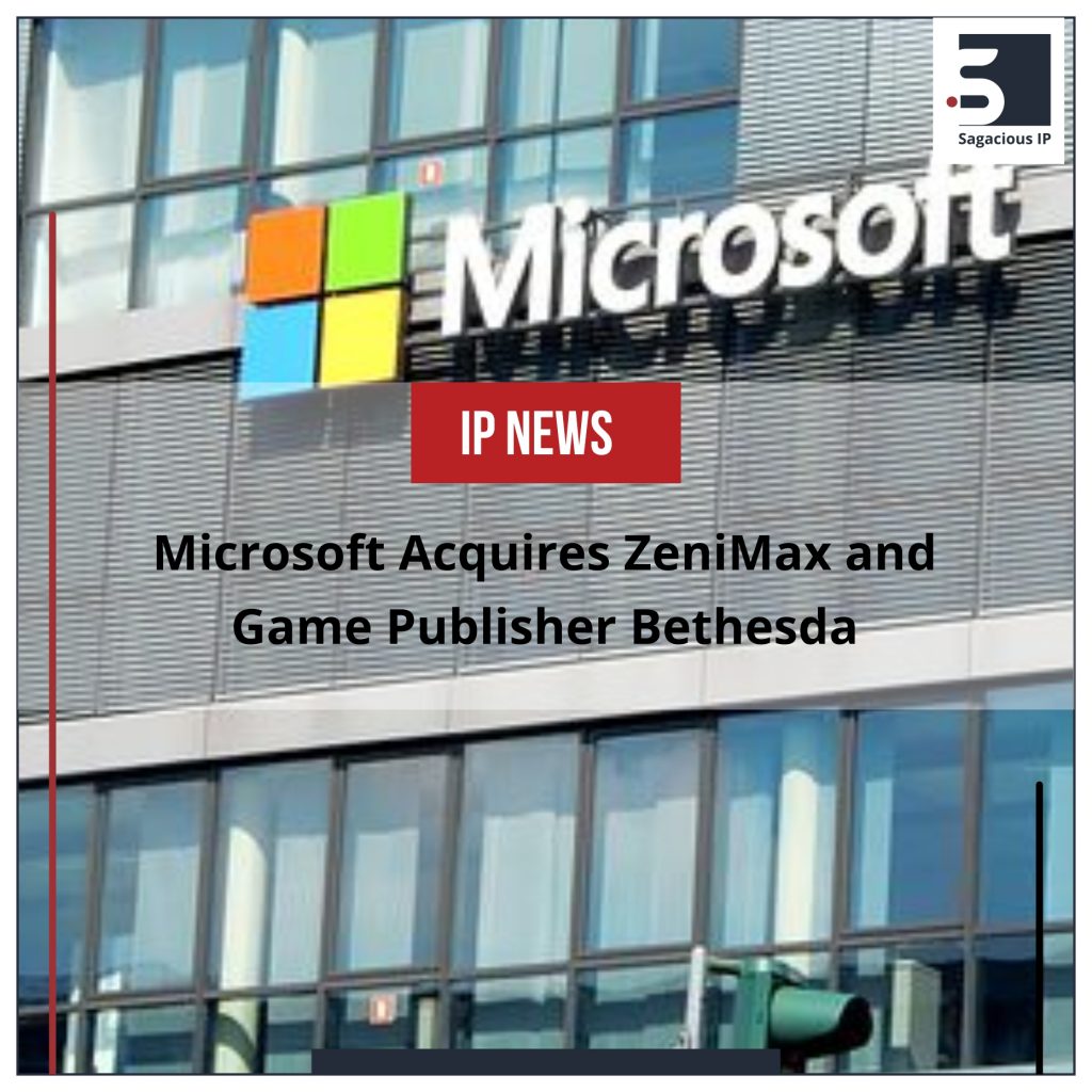 Microsoft Acquires ZeniMax and Game Publisher Bethesda