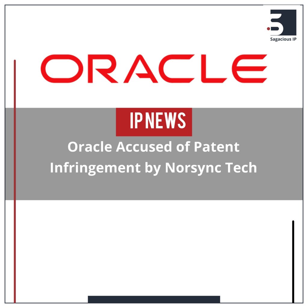 Oracle Accused of Patent Infringement by Norsync Tech