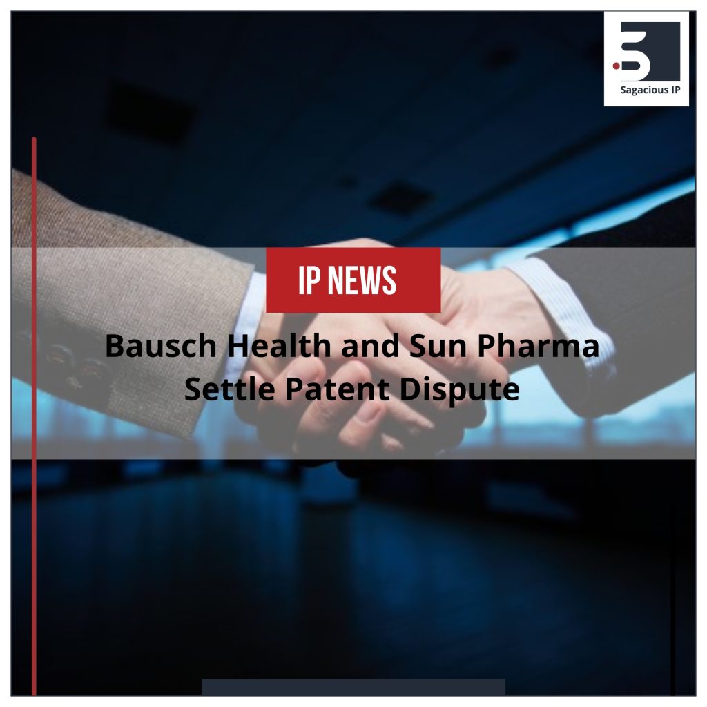 Bausch Health and Sun Pharma Settle Patent Dispute