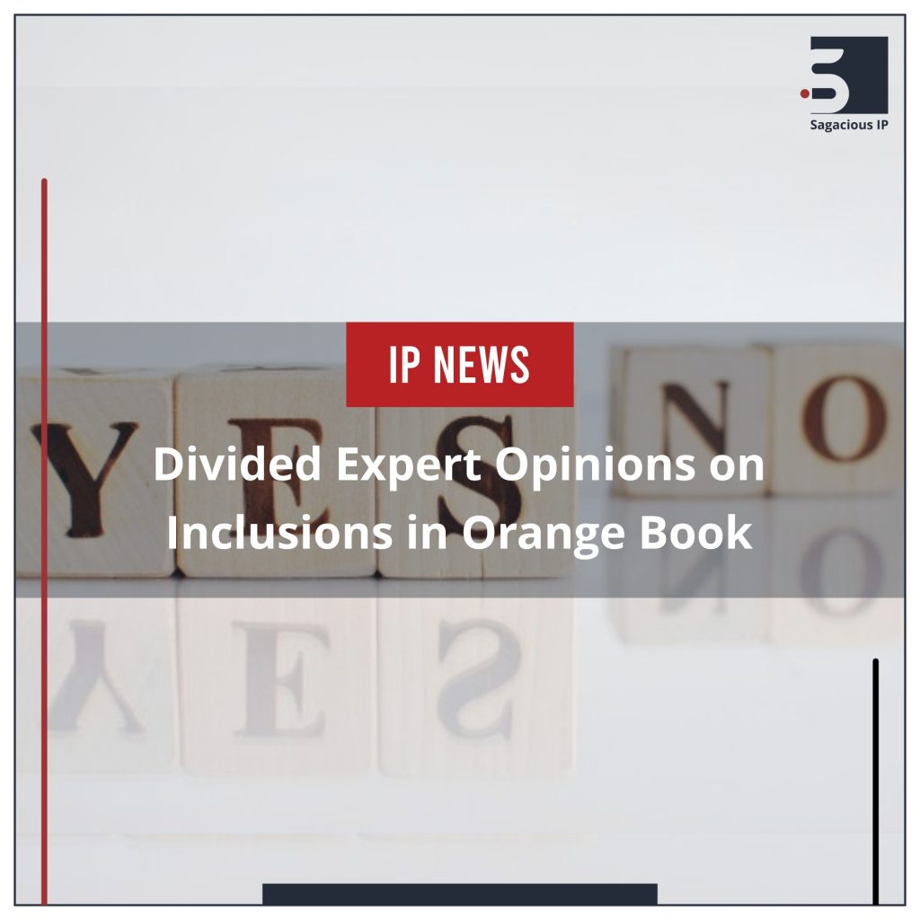 Divided Expert Opinions on Inclusions in Orange Book
