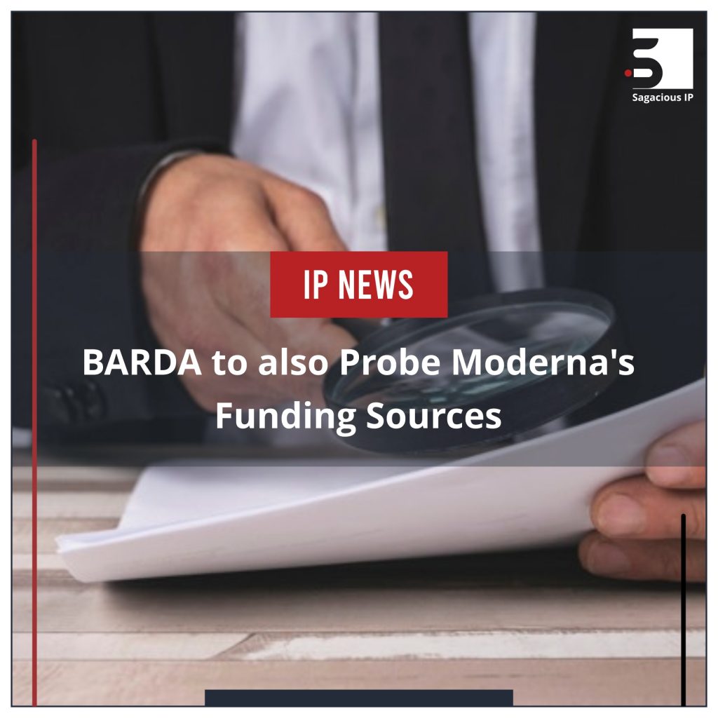 BARDA to also Probe Moderna’s Funding Sources