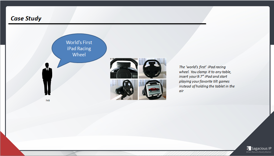 Case Study - World's First iPad Racing Wheel