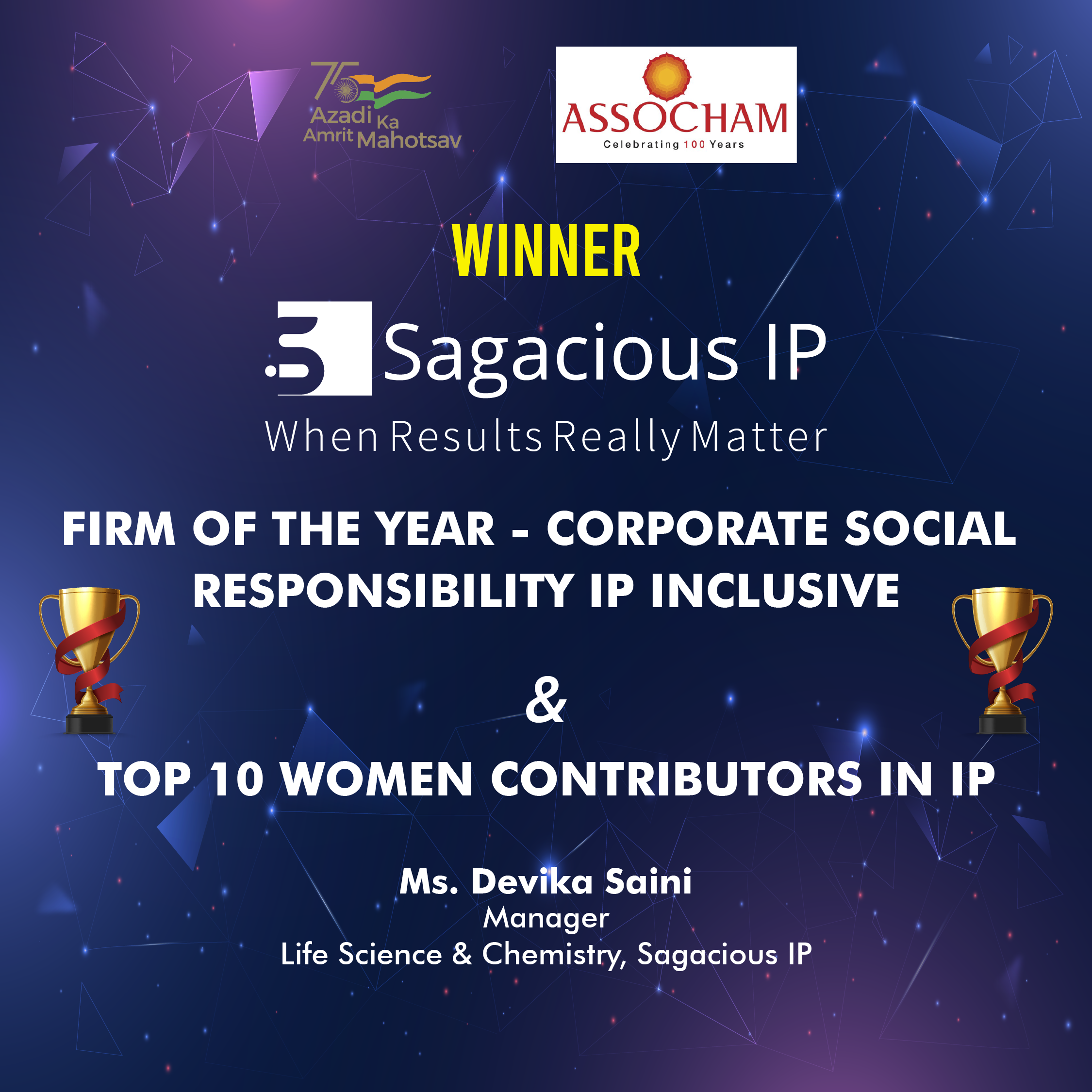 ASSOCHAM IP Excellence Awards 2021