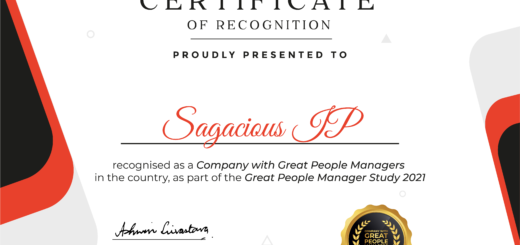 Great People manager award