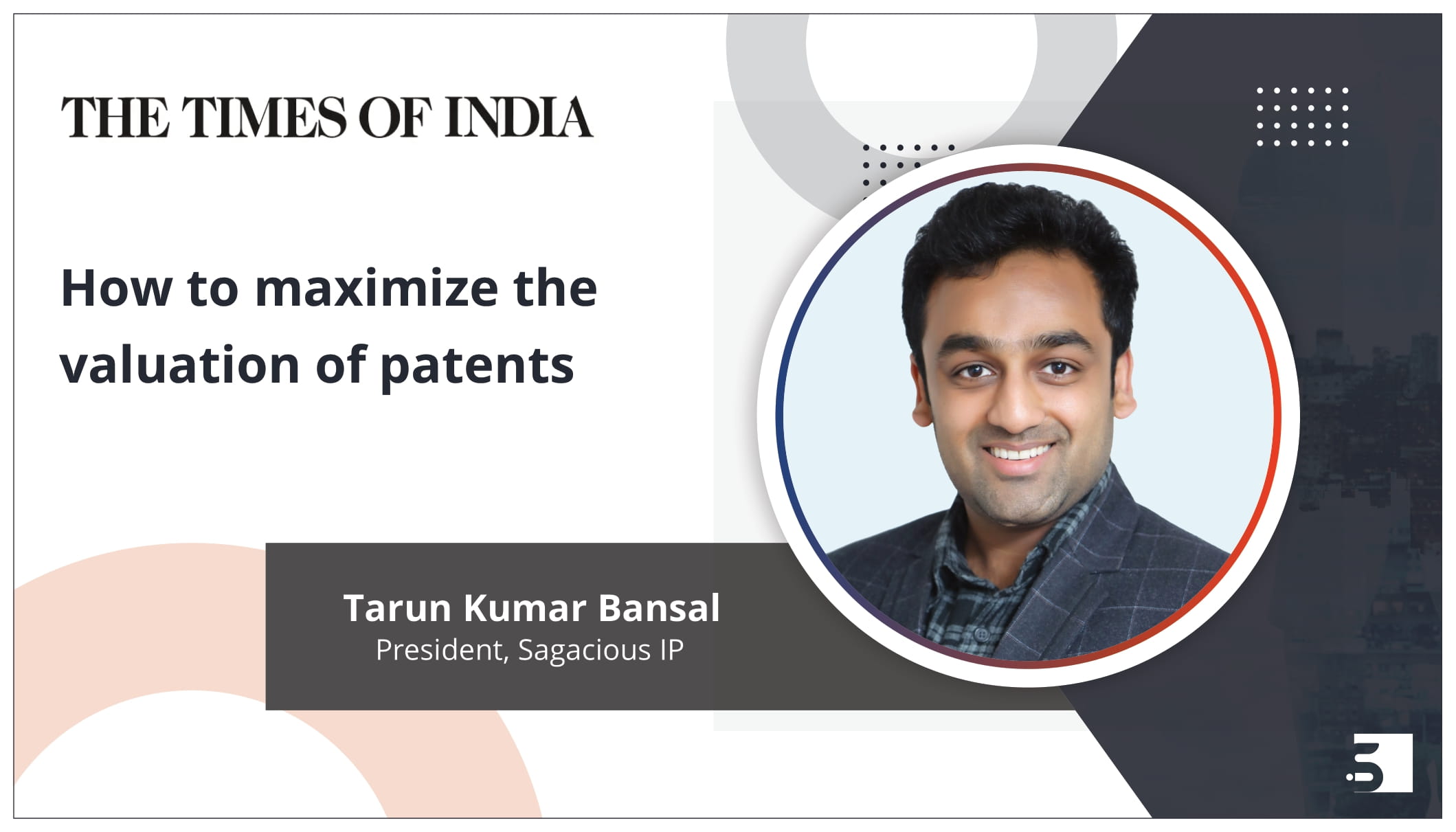 Valuation of patents